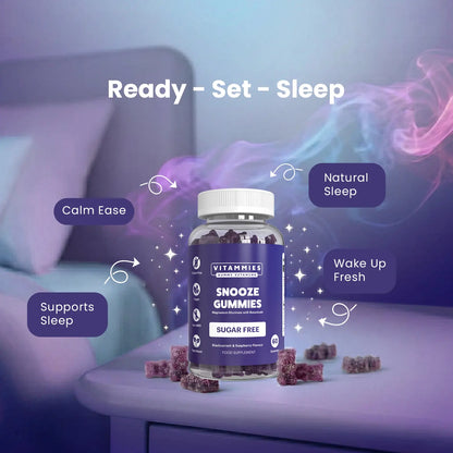 Magnesium Glycinate Snooze Gummies (Sugar-Free) Vitammiesuk