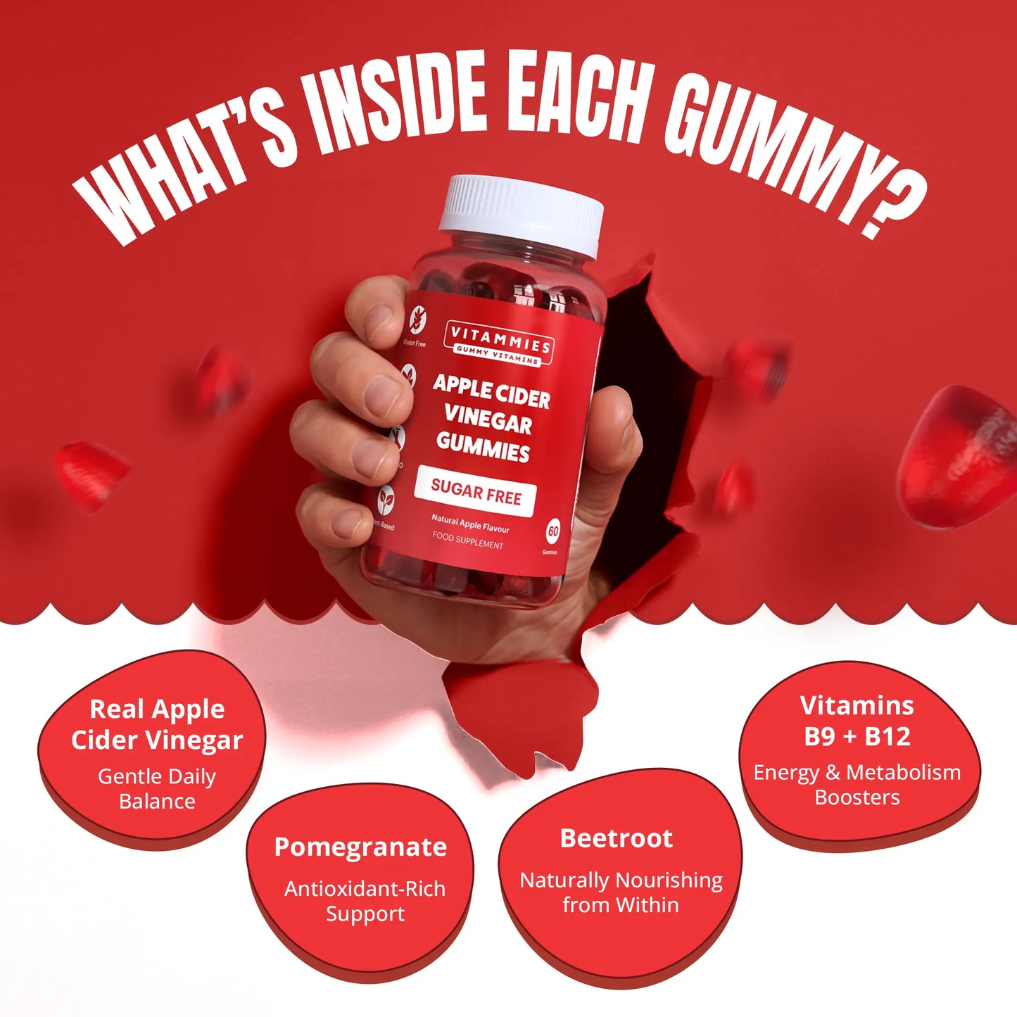 Apple Cider Vinegar Gummies Vitammiesuk