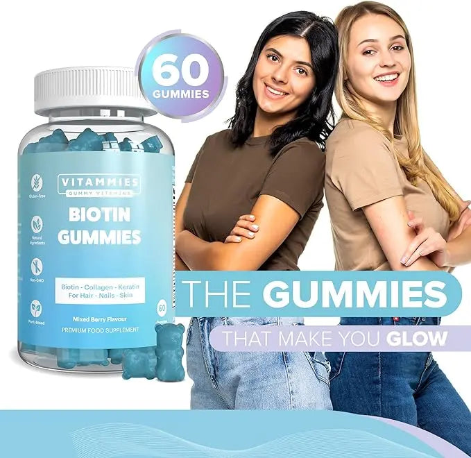 Biotin Gummies 5000mcg Vitammiesuk