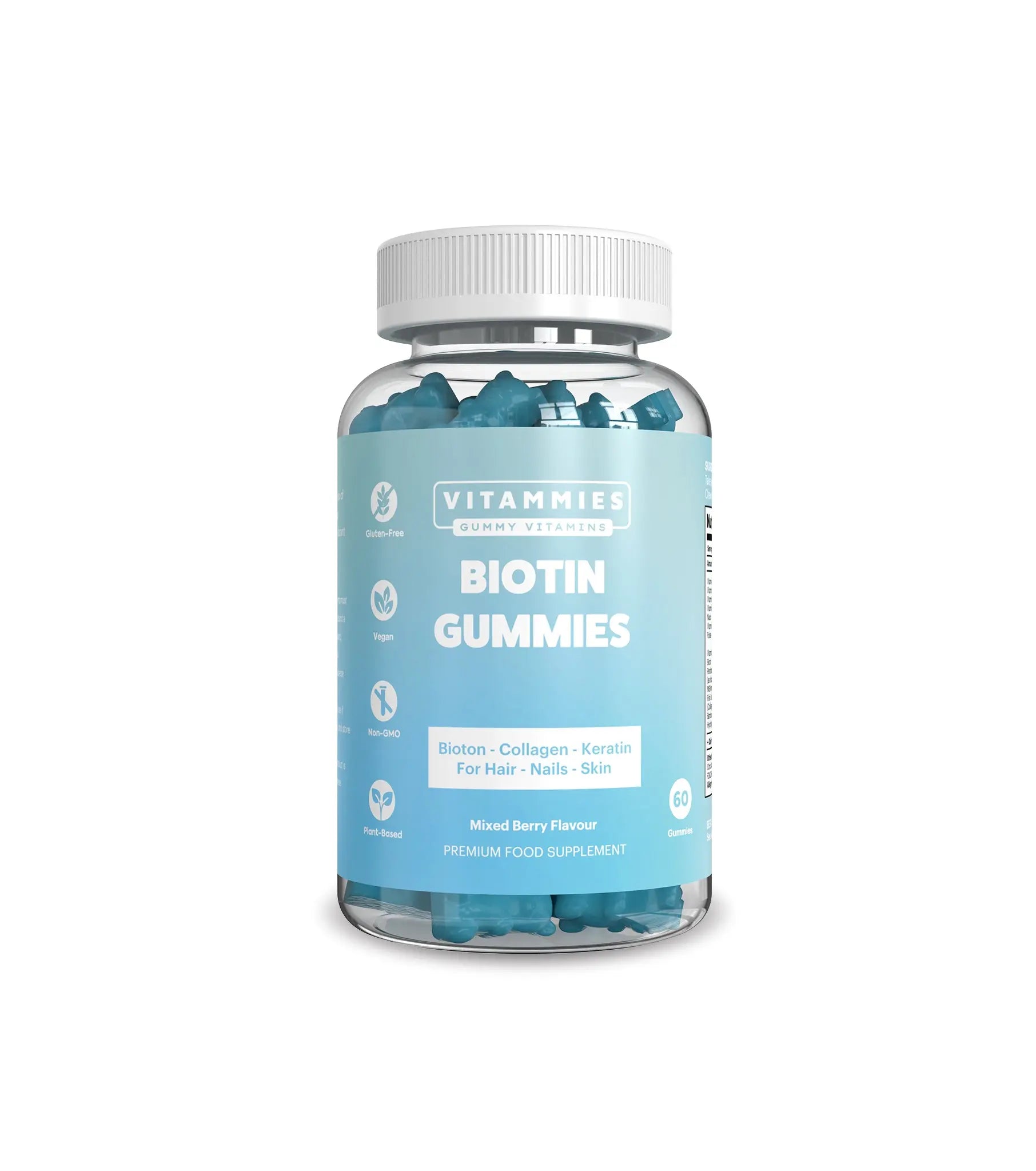 Biotin Gummies 5000mcg Vitammiesuk
