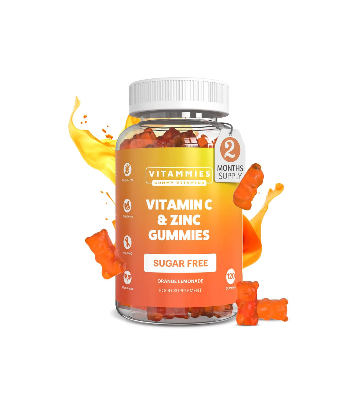 Vitamin C & Zinc Gummies Vitammiesuk