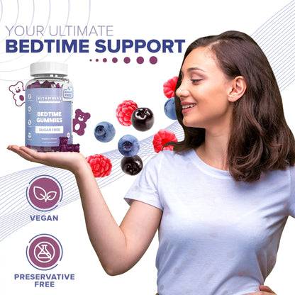 Bedtime Gummies 5-HTP (Sugar-Free) Vitammiesuk