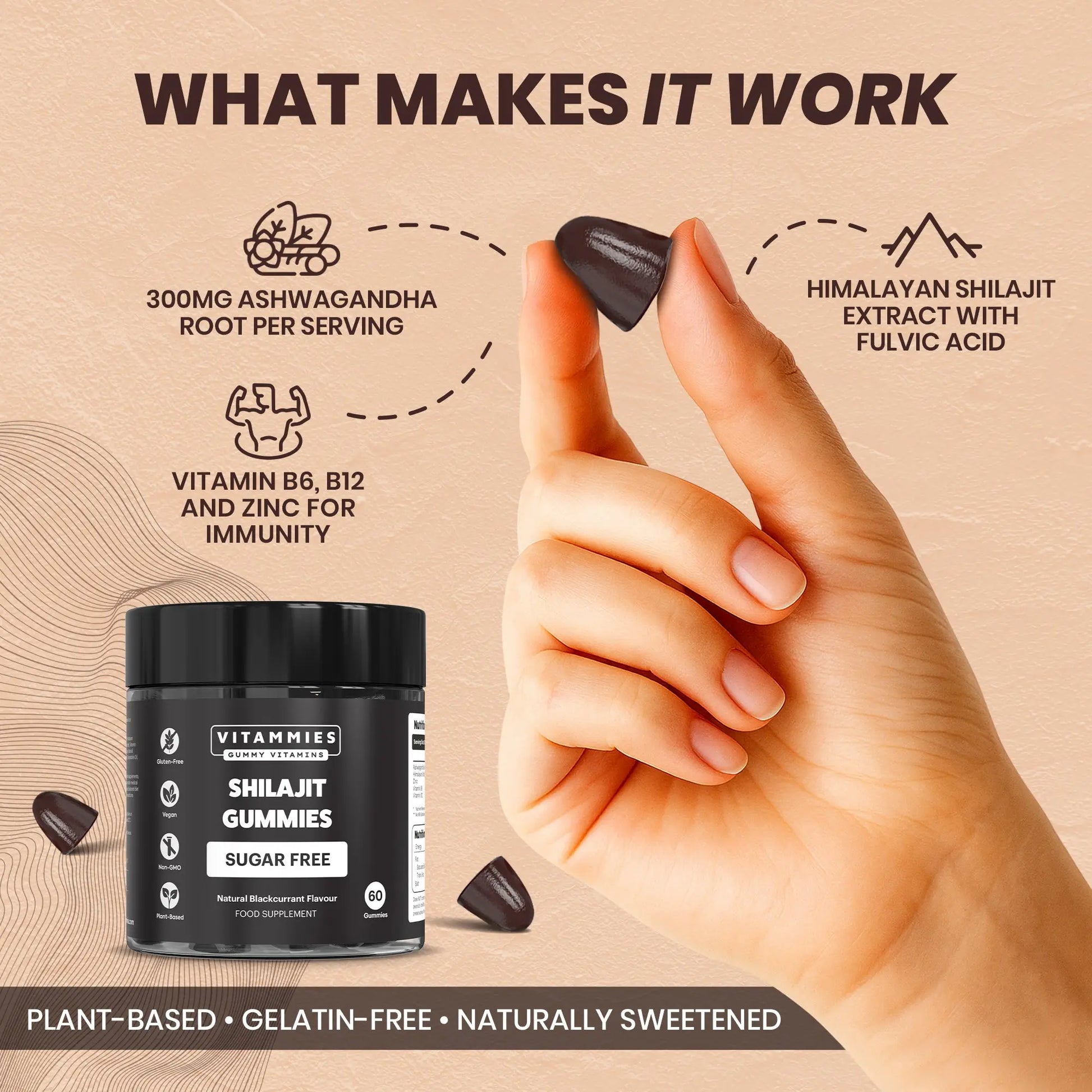 Shilajit Gummies Vitammiesuk