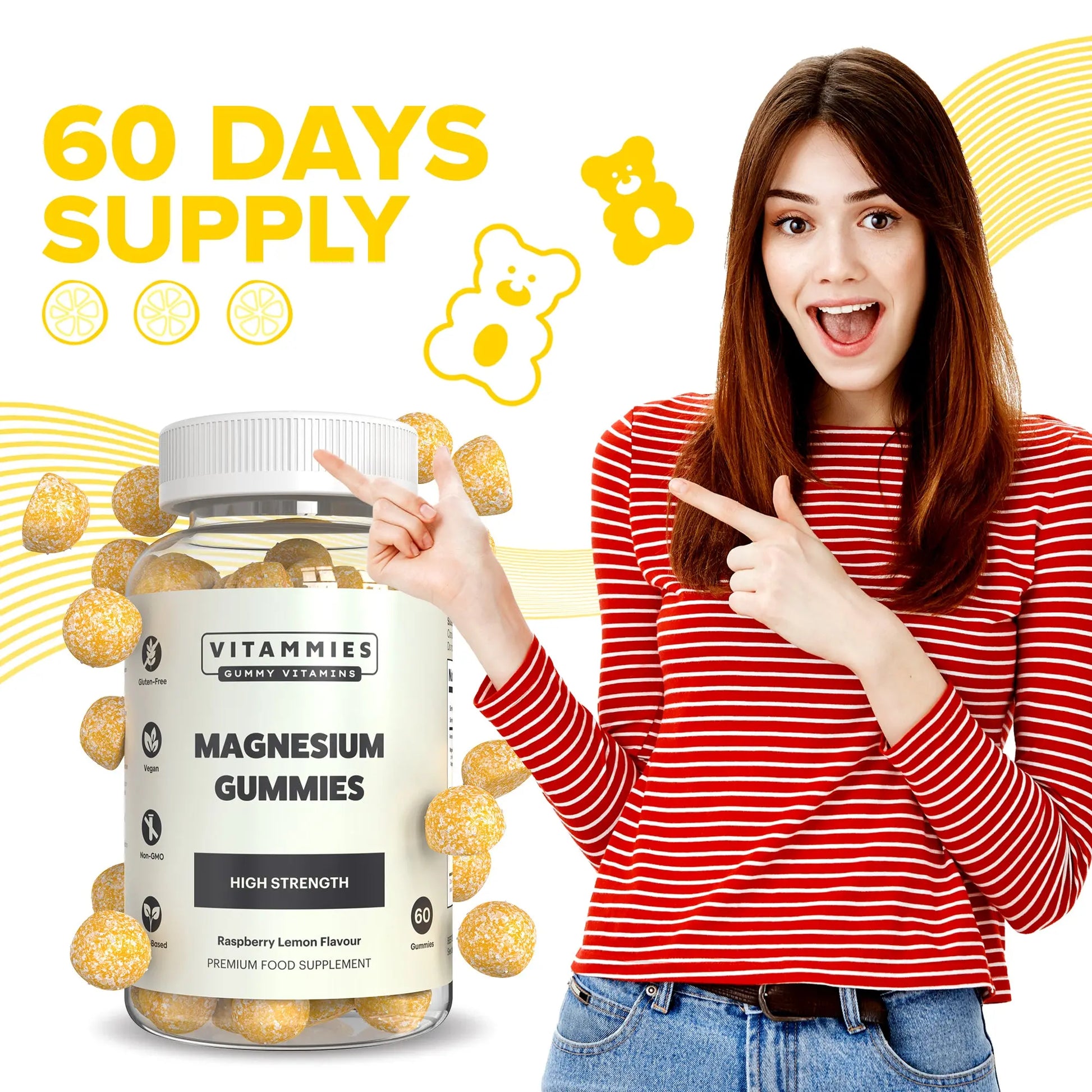 Magnesium Gummies Vitammiesuk