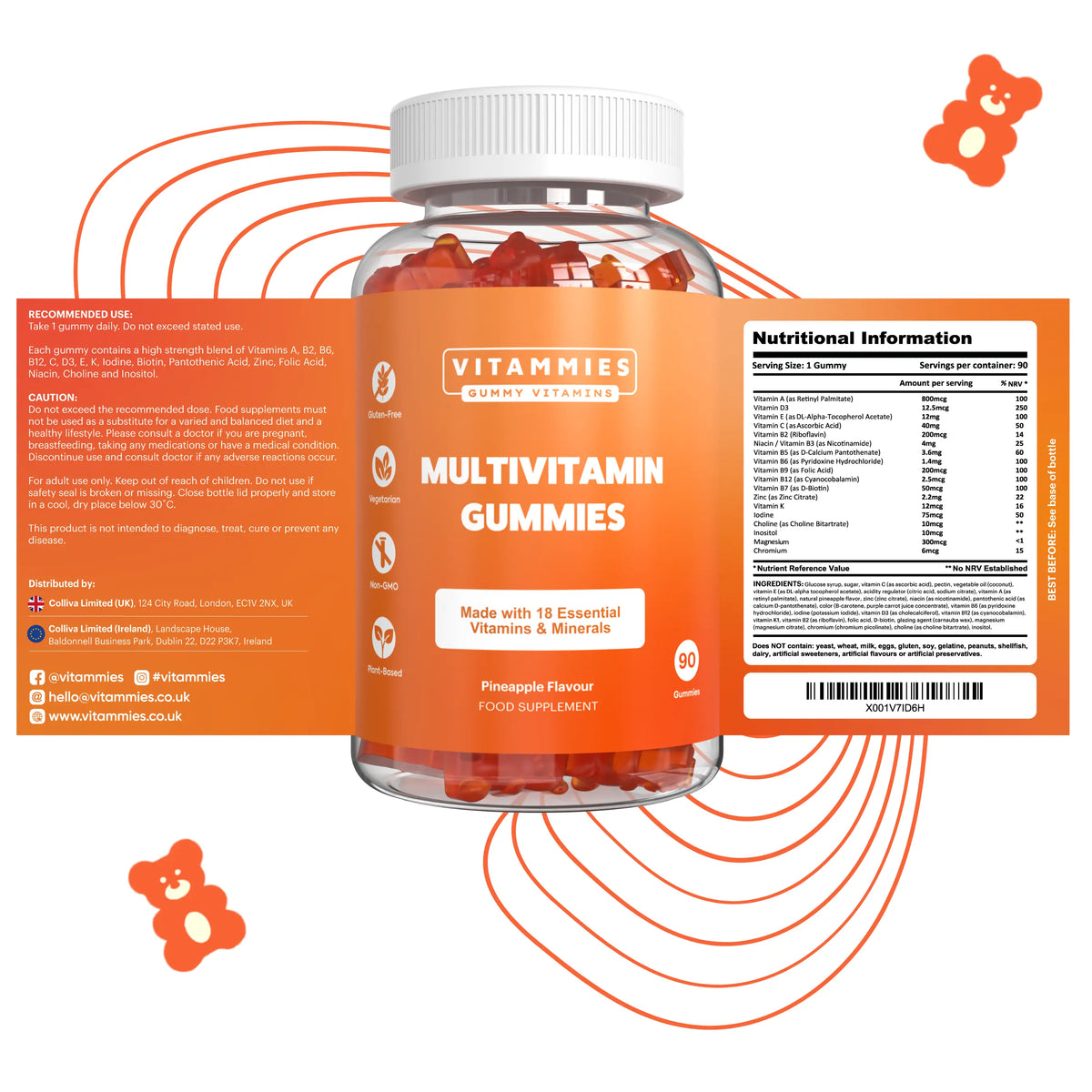 Multivitamin Gummies Vitammiesuk