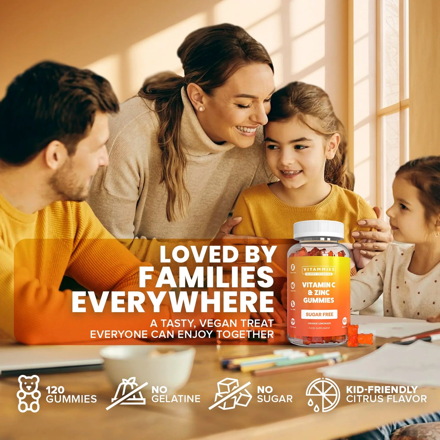 Vitamin C & Zinc Gummies Vitammiesuk