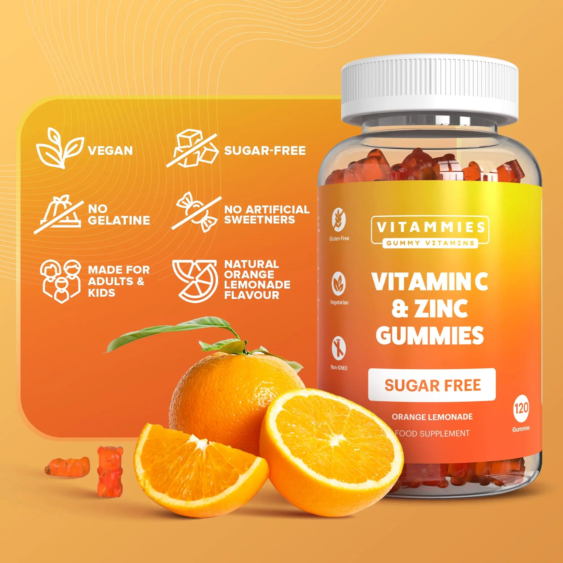 Vitamin C & Zinc Gummies Vitammiesuk