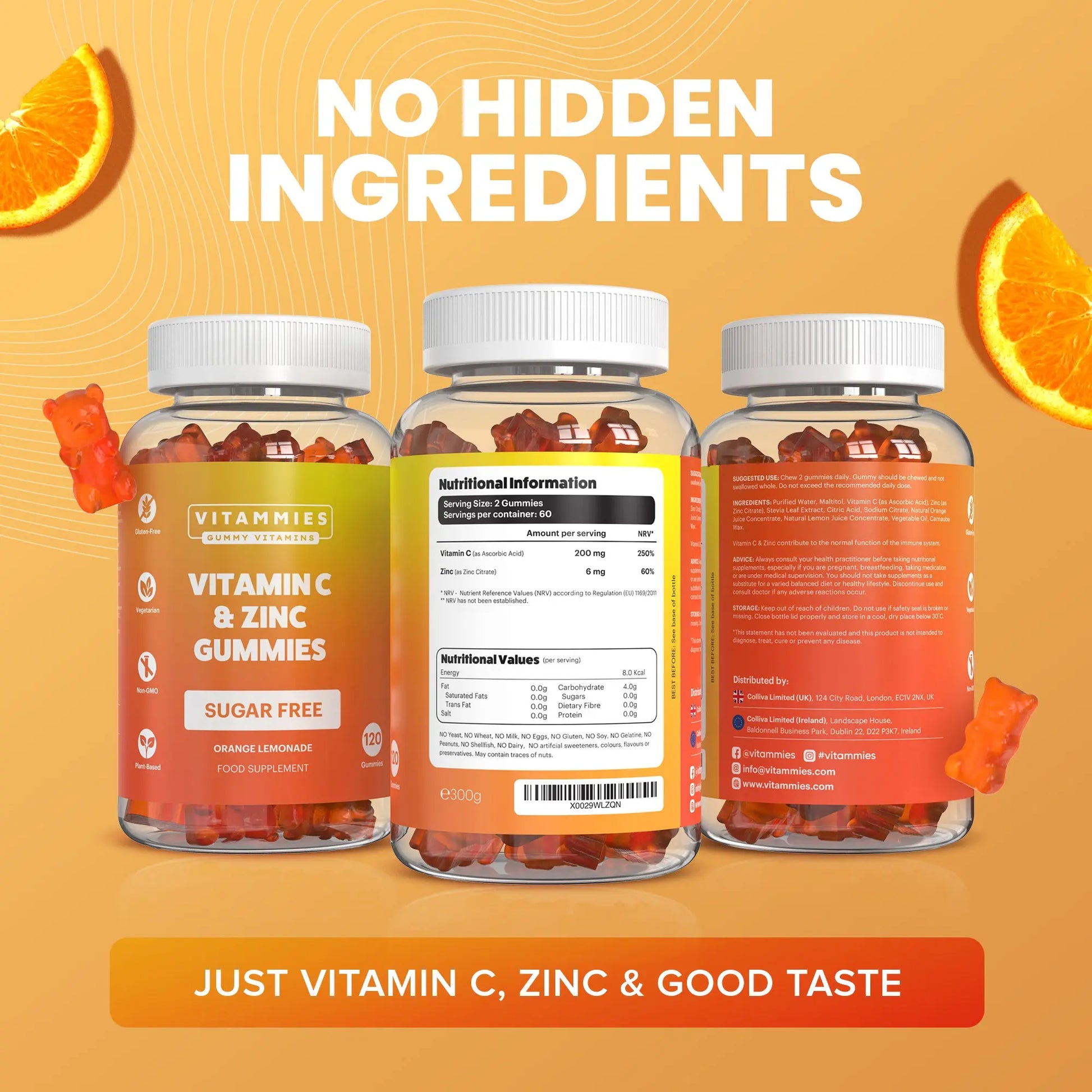 Vitamin C & Zinc Gummies Vitammiesuk