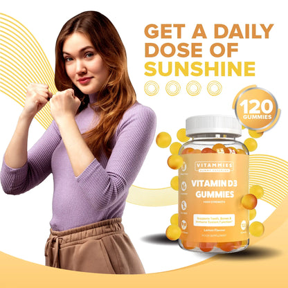 Vitamin D3 Gummies 4000 IU Vitammiesuk