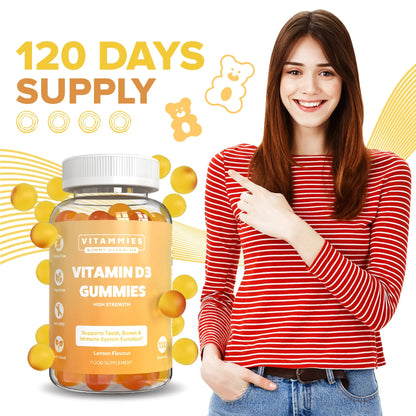 Vitamin D3 Gummies 4000 IU Vitammiesuk
