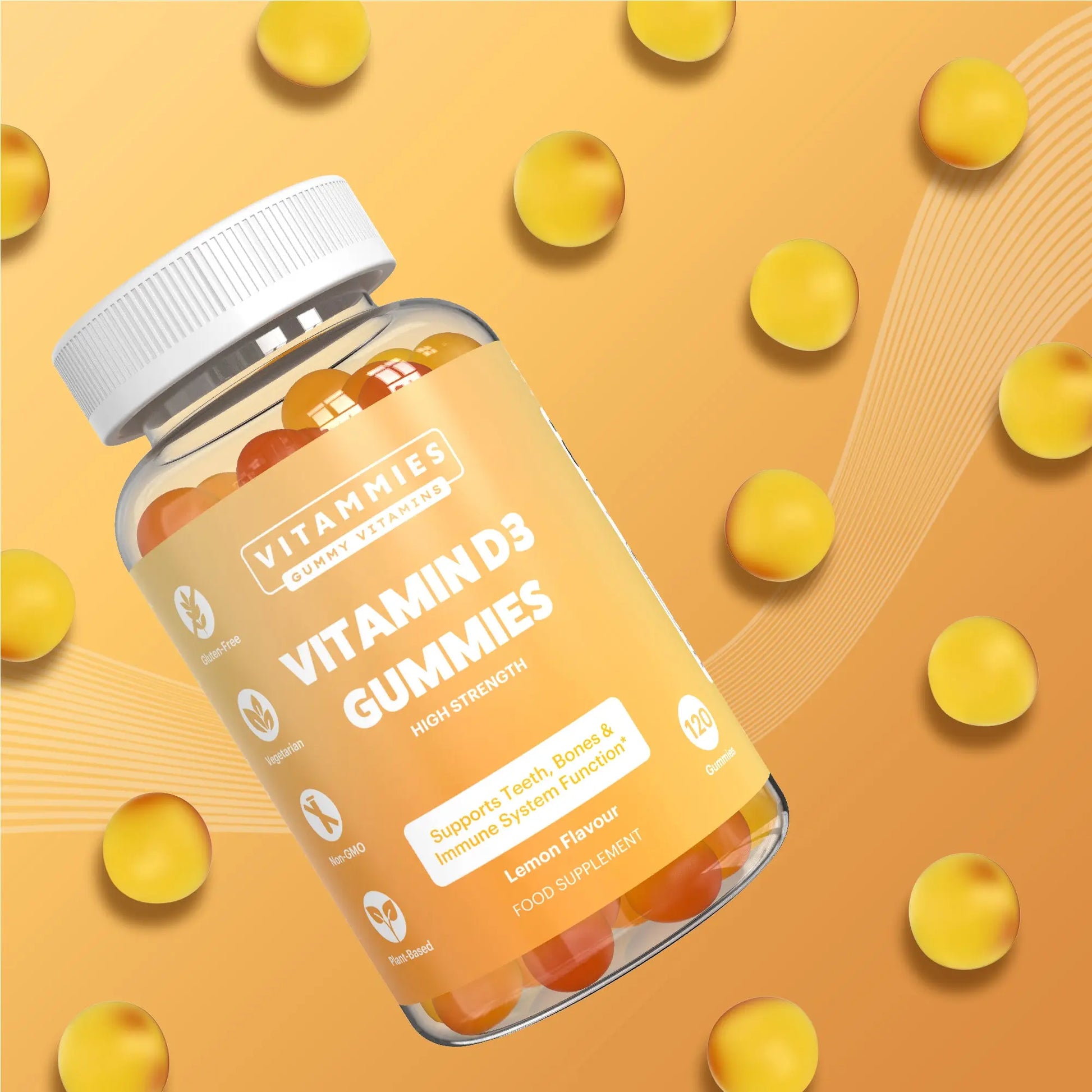 Vitamin D3 Gummies 4000 IU Vitammiesuk